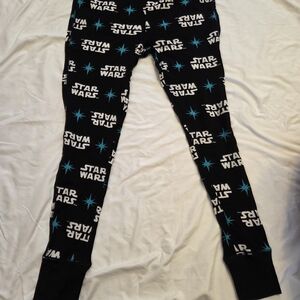 Star Wars Womens Black and Blue Leggings
